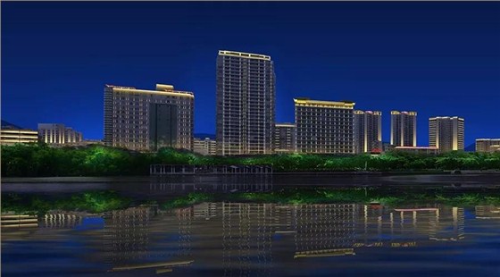 三亞河?xùn)|沿線建筑