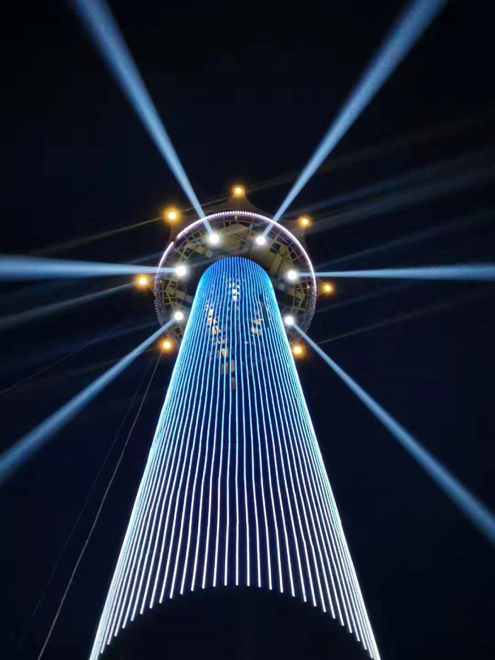 石景山游樂園項目“北京溫度”調試效果