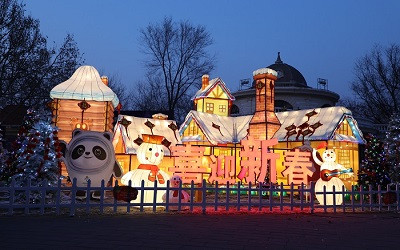 信達電通為多地打造春節(jié)燈光盛宴