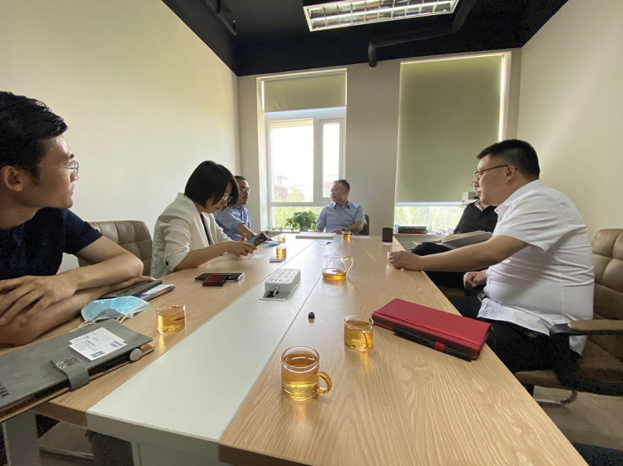 信達科技一行訪問北京普天智慧科技有限公司