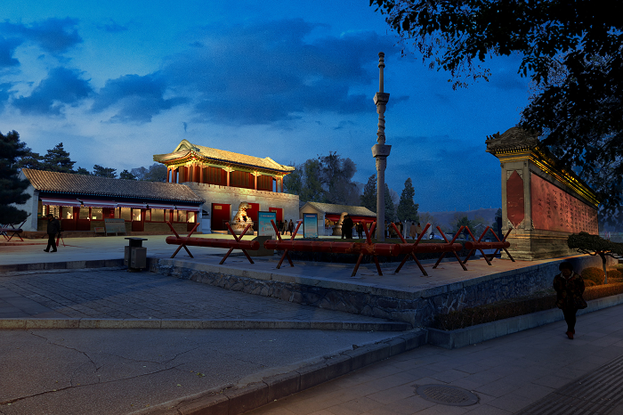 古建筑亮化設計 